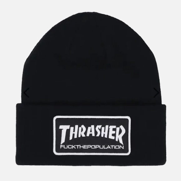 FTP + THRASHER logo beanie hat - Picture 1 of 6